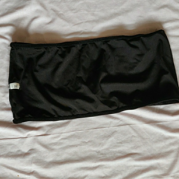 Bandeau high waist black bikini nwot - Picture 6 of 8